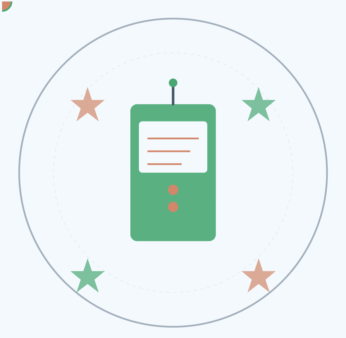 SVG Animation Project - Tech device illustration with animated elements